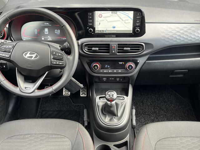 Hyundai I 10 1.0 T-GDI N Line 5-zits / 100PK / Lichtmetalen velgen / Applecarplay androidauto / Stoel-stuurverwarming /