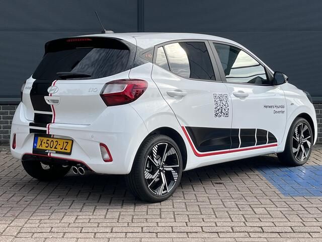 Hyundai I 10 1.0 T-GDI N Line 5-zits / 100PK / Lichtmetalen velgen / Applecarplay androidauto / Stoel-stuurverwarming /