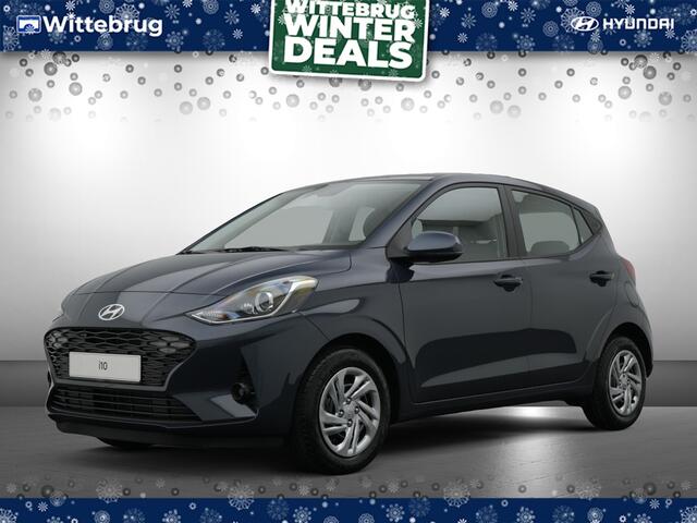 Hyundai I 10 1.0 Premium Met Navigatie, Climate Control en Camera Uit voorraad leverbaar!