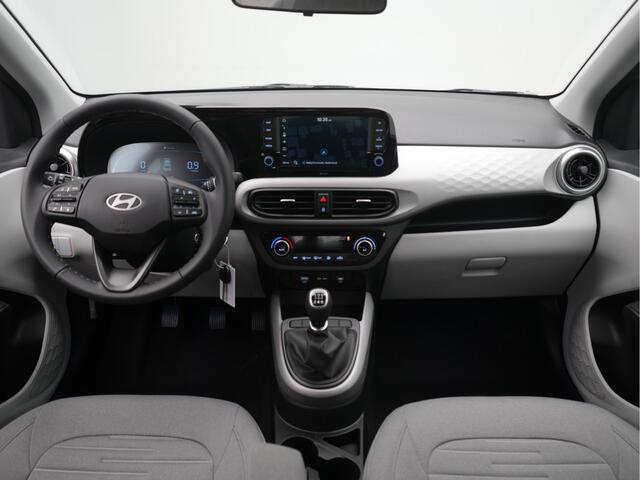 Hyundai I 10 1.0 Premium Met Navigatie, Climate Control en Camera Uit voorraad leverbaar!