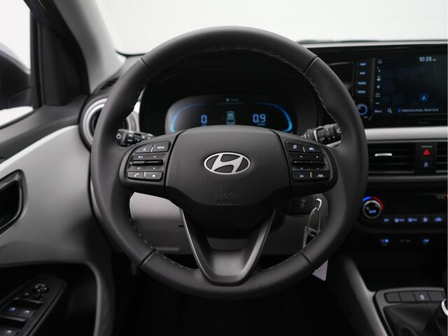 Hyundai I 10 1.0 Premium Met Navigatie, Climate Control en Camera Uit voorraad leverbaar!