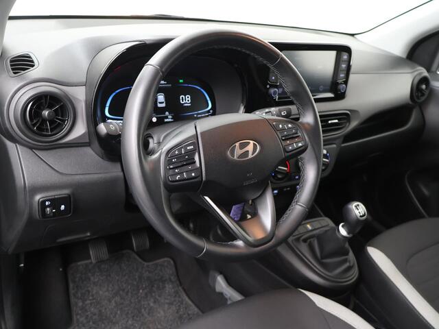 Hyundai I 10 1.0 Comfort | Apple Carplay - Android Auto | Dab+ | Digitale cockpit | Start/Stop systeem | Airco | Bluetooth | Multifunctioneel stuurwiel | Laneassist | Verkeersbordherkenning | Cruise control | spraakbediening | Automatische verlichting | 5-deurs | Spie