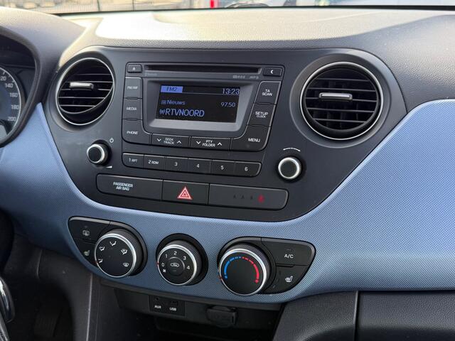 Hyundai I 10 1.0i i-Motion Yes! | Airco | Cruise control | Stoel/Stuurverwarming | 1e eigenaar | Alu velgen