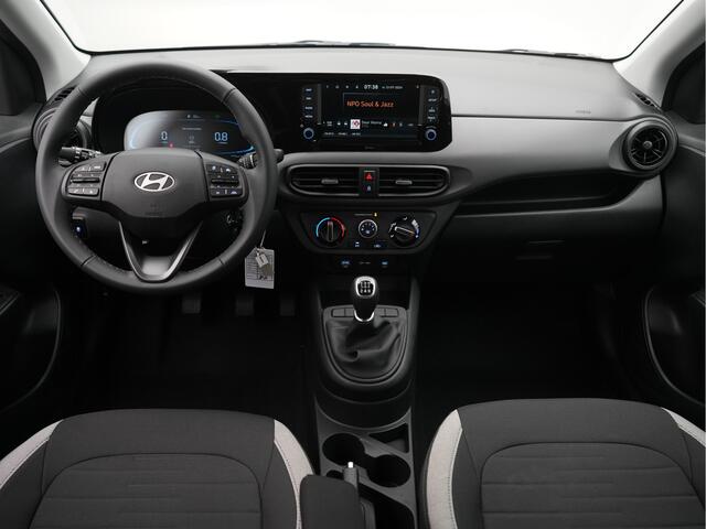 Hyundai I 10 1.0 Comfort Smart 5-zits 5-persoons met Navigatie, Airconditioning en Camera Uit voorraad leverbaar!