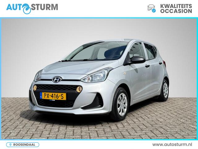Hyundai I 10 1.0i i-Motion | Airconditioning | Radio-MP3 Speler | Elek. Ramen Voorzijde | 5-Deurs | Rijklaarprijs!