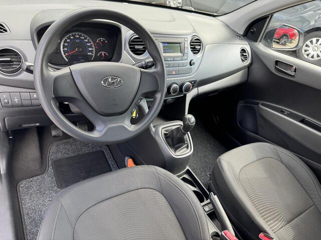 Hyundai I 10 1.0i i-Motion | Airconditioning | Radio-MP3 Speler | Elek. Ramen Voorzijde | 5-Deurs | Rijklaarprijs!