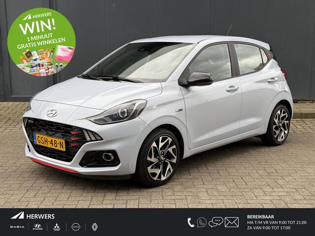 Hyundai I 10 1.0 T-GDI N Line 5-zits / 100 pk / Cruise Control / Airco / Bluetooth / DAB / Navigatie via Apple Carplay/Android Auto