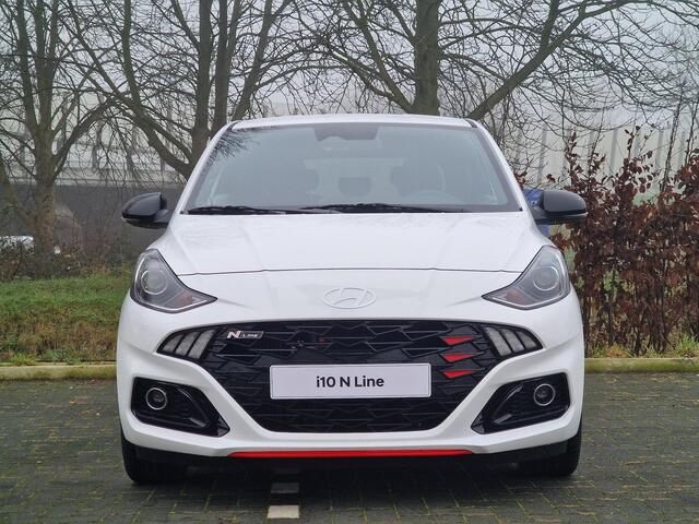 Hyundai I 10 1.0 T-GDI N Line 5-zits | ¤2154 KORTING | NIEUW MODEL | CAMERA | SENSOREN | CLIMATE CONTROL | 16 INCH LMV |