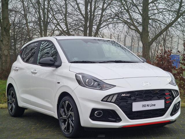 Hyundai I 10 1.0 T-GDI N Line 5-zits | ¤2154 KORTING | NIEUW MODEL | CAMERA | SENSOREN | CLIMATE CONTROL | 16 INCH LMV |
