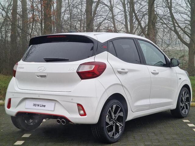 Hyundai I 10 1.0 T-GDI N Line 5-zits | ¤2154 KORTING | NIEUW MODEL | CAMERA | SENSOREN | CLIMATE CONTROL | 16 INCH LMV |