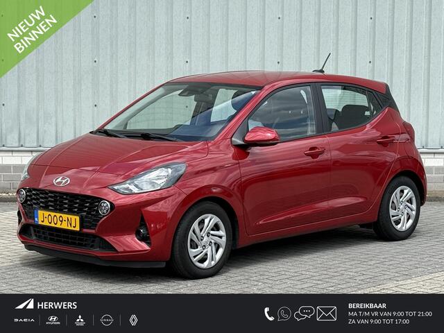Hyundai I 10 1.0 Comfort 5-zits / Automaat / 1e Eigenaar / Dealer Onderhouden / Cruise Control / Airco / DAB / 5 Persoons! / Navigatie door Android Auto/Apple CarPlay / Orgineel Nederlands / Fabrieksgarantie t/m 16-09-2025 /
