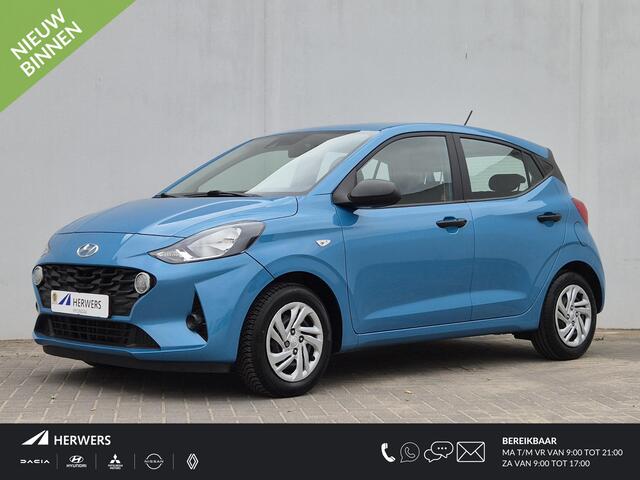 Hyundai I 10 1.0 i-Drive Handgeschakeld / Geen Airco / Cruise control / Elektrische ramen voor / Lane assist / Dealer onderhouden / Allseason banden /