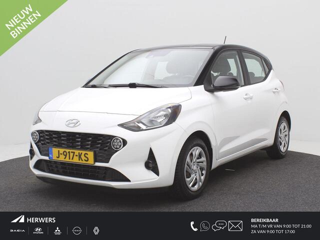 Hyundai I 10 1.0 Comfort 5-zits AUTOMAAT / Airconditioning / Apple CarPlay & Android Auto / Cruise Control / 5 Persoons / 1ste Eigenaar / Historie aanwezig /
