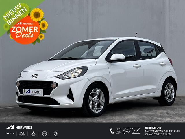 Hyundai I 10 1.0 Comfort Smart 5 zits / Dealer onderhouden / Airco / Stuur- en stoelverwarming / Navigatie via Apple Carplay Android / 15" LM wielen /