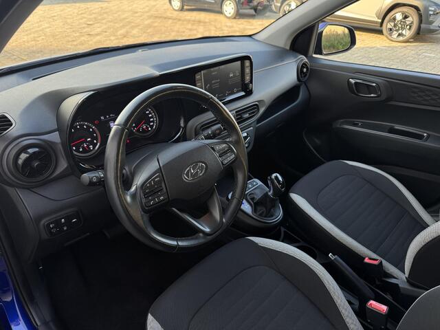 Hyundai I 10 1.0 Comfort 5-zits | Airco | Bluetooth | Parkeersensoren achter | Lichtmetalen velgen | Automatische lichtsensor | Stoel/stuurverwarming | Multifunctioneel stuurwiel |