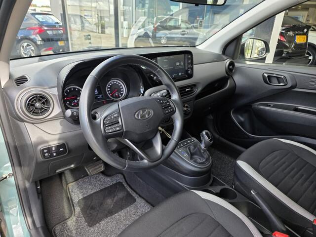 Hyundai I 10 1.0 COMFORT 5-ZITS AUTOMAAT/PARKEER/15LM/STOEL+ STUURVERWARMING