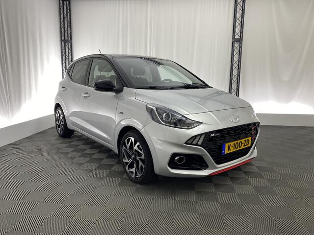 Hyundai I 10 1.0 T-GDI 100 pk N-Line 5-zits | Apple carplay | Camera | Stoel- en stuurverwarming | Navi | Cruise