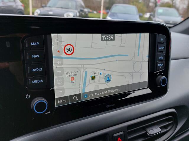 Hyundai I 10 1.0 T-GDI 100pk N Line 5-zits | Origineel NL | Navi | Apple Carplay + Android Auto | Clima | Cruise | Pdc+Camera | Rijstrook+Lichtsensor | Stoelverwarming | Mistlampen | Privacy Glass |16''lm