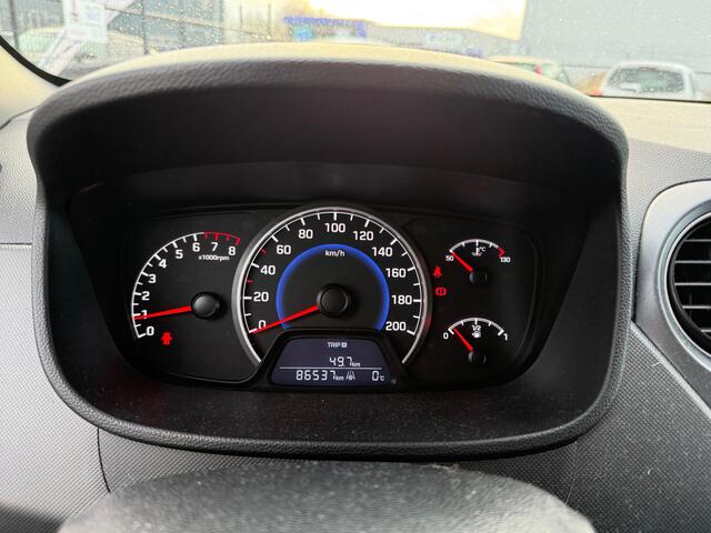 Hyundai I 10 1.2 Passion | Airco | Stoel/Stuurverw. | Alu velgen | Bluetooth | DAB | 4 cilinder