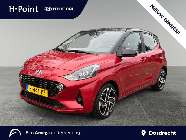 Hyundai I 10 5-deurs Premium 1.0 i-Motion 67pk | DAKKLEUR ZWART | CLIMA | NAVI | APPLE CARPLAY / ANDROID AUTO | 16'' BICOLOR LM-VELGEN | CAMERA |