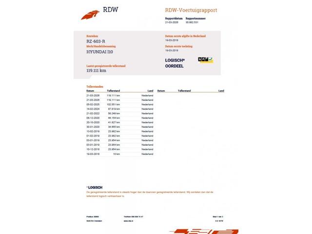 Hyundai I 10 1.0i Comfort