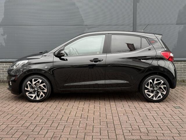 Hyundai I 10 1.0 T-GDI N Line 5-zits 100pk / Dealer Onderhouden / Eerste Eigenaar / Stoel+Stuur Verwarming / Navigatie / 16'' LM Velgen / Apple Carplay&Android Auto / Cruise /
