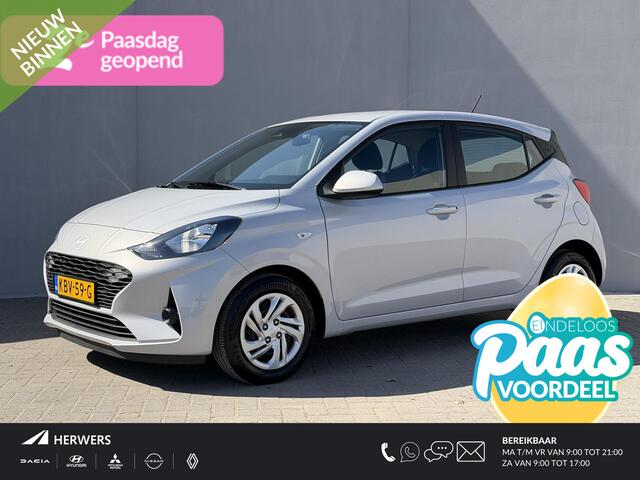 Hyundai I 10 1.0 Comfort Smart 5-zits Automaat / Dealer Onderhouden / Fabrieksgarantie tot 12-2029 / Navigatie / Cruise Control / Digitaal Cockpit / Apple Carplay & Android Auto / Camera / Airco /