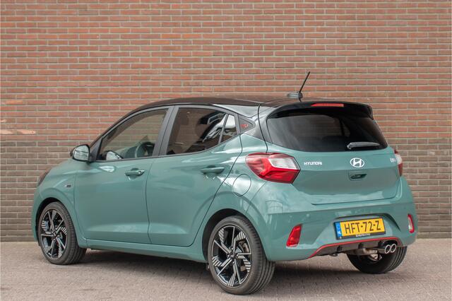 Hyundai I 10 1.0 T-GDI N Line, 4.000km NAP, Stoel & Stuurverwarming, Climate control, Carplay, Navigatie, Camera.