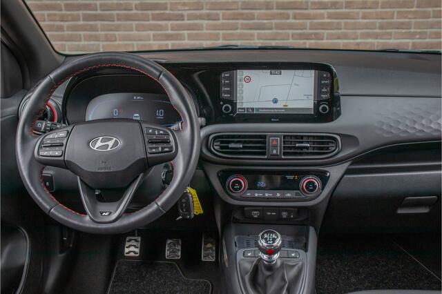 Hyundai I 10 1.0 T-GDI N Line, 4.000km NAP, Stoel & Stuurverwarming, Climate control, Carplay, Navigatie, Camera.