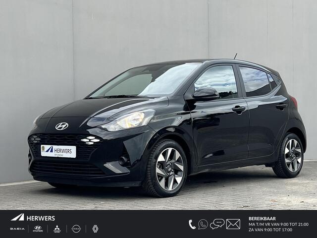 Hyundai I 10 1.0 Comfort Smart 5-zits / Automaat / Stuur- en stoelverwarming / Camera / Airco / Navigatie / Apple Carplay Android / DAB radio / 15" LM wielen & All Season banden /