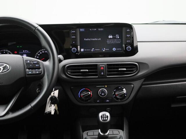 Hyundai I 10 1.0 Comfort | Apple Carplay & Android Auto | DAB-Radio | Automatische Verlichting | Airconditioning | Cruise Control | Lane Assist | Multifunctioneel Stuurwiel | Lederen Stuurwiel & Versnellingspook