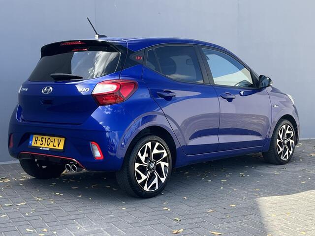Hyundai I 10 1.0 T-GDI N Line 5-zits / 1ste Eigenaar / All Season Banden / Navigatie / Camera / Android Auto/Apple Carplay / Climate Control / Stoelverwarming / DAB /