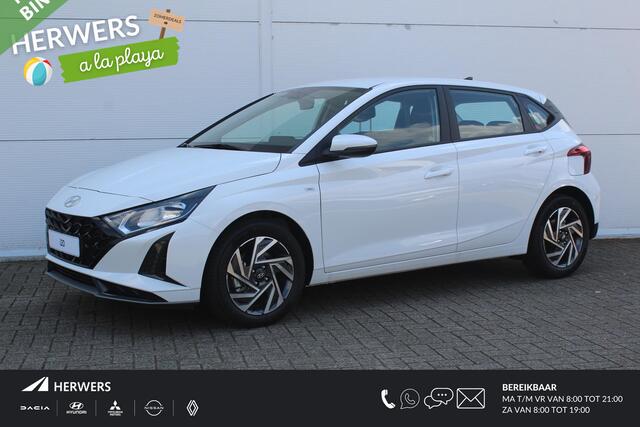Hyundai I 20 1.0 T-GDI Comfort Smart / ¤ 2.500,- Voordeel / ¤ 25.295,- Rijklaar / Direct Leverbaar / Navigatie middels Apple Carplay & Android Auto / Airco / Cruise Control / Achteruitrijcamera /