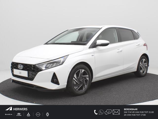 Hyundai I 20 1.0 T-GDI Comfort Smart / ¤ 3.800,- Voordeel / ¤ 22.795,- Rijklaar / Direct Leverbaar / Navigatie middels Apple Carplay & Android Auto / Airco / Cruise Control / Achteruitrijcamera /