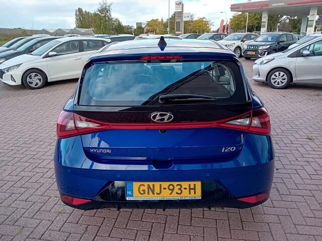 Hyundai I 20 1.0 T-GDI Comfort Automaat, Airco, Digitaal instrumenten paneel, Carpay/Android auto, Multimedia systeem, Cruise control, Parkeersensoren, Camera, Stoelverwarming, Stuurwiel verwarmd, Elektrische ramen en spiegels(inklapbaar) , Nieuwstaat, Dealer onderhou
