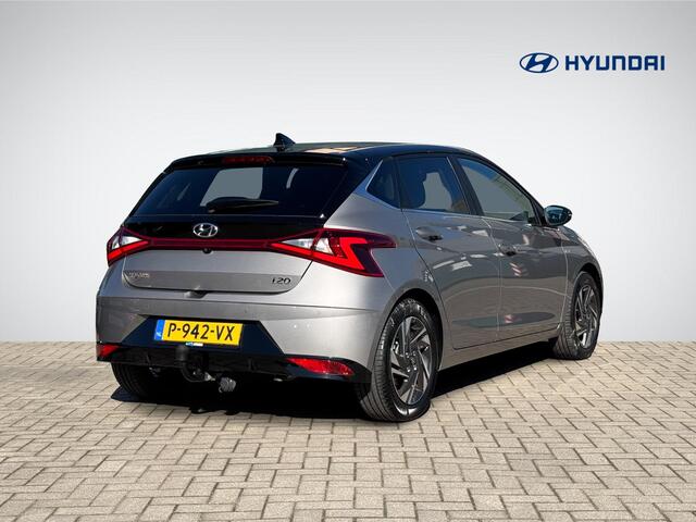 Hyundai I 20 1.0 T-GDI Premium | Trekhaak | Navigatie | Camera | LED Koplampen | BOSE Audio | Stuur- + Stoelverwarming | Dodehoek Detectie | Rijklaarprijs!