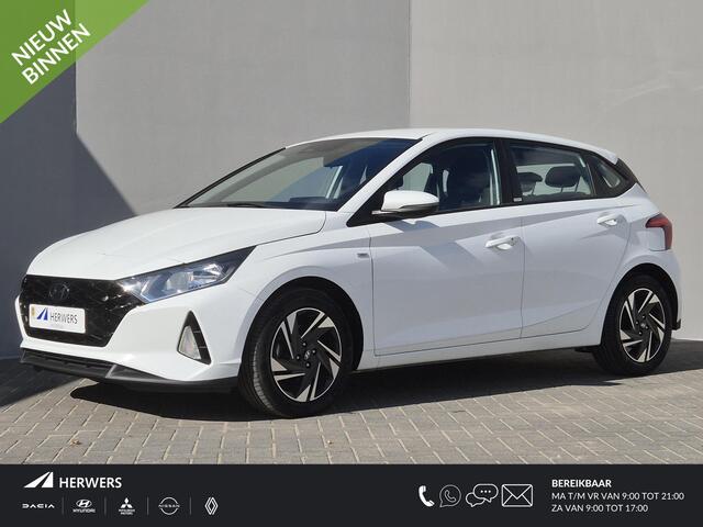 Hyundai I 20 1.0 T-GDI Premium Automaat / Navigatie / Apple CarPlay Android Auto / Dealer Onderhouden / Stuur-,Stoel en Achterbankverwarming / Adaptief CC / Achteruitrijcamera / Keyless Entry/Start / Climate control /