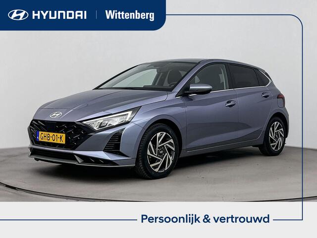 Hyundai I 20 1.0 T-GDI Premium | All Seasons | Achteruitrij camera | Stoel & stuurverwarming | Cruise control | Dodehoek detectie |