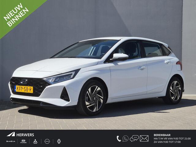 Hyundai I 20 1.0 T-GDI Comfort Smart / Dealer onderhouden / Navigatie via Apple Carplay of Android Auto / Stuur- & Stoelverwarming / Achteruitrijcamera / Climate control / Cruise control / Parkeersensoren achter /