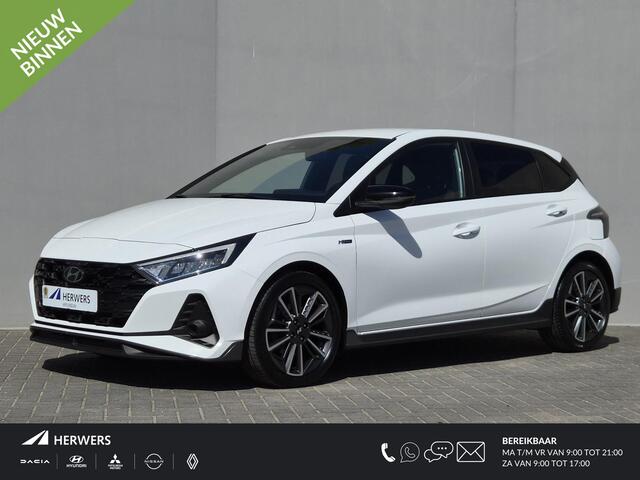 Hyundai I 20 1.0 T-GDI N Line / Stuur- & Stoelverwarming / Achteruitrijcamera / Navigatie via Apple Carplay of Android Auto / Cruise control / Climate control / Lane assist /