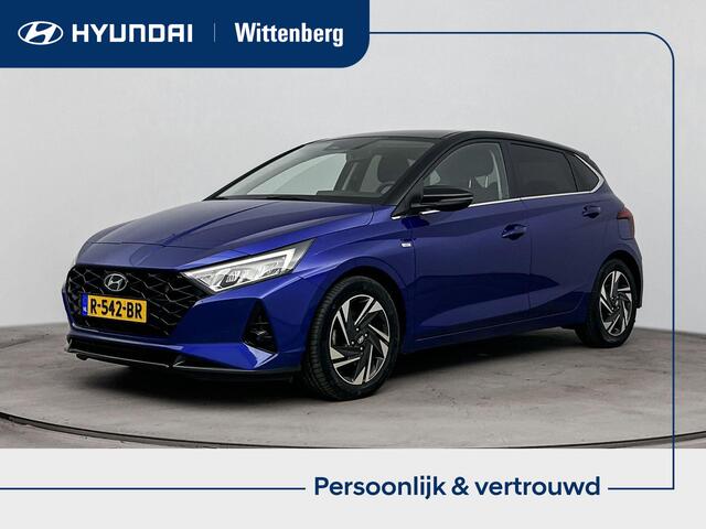 Hyundai I 20 1.0 T-GDI Premium | Afneembare trekhaak | Achteruitrij camera | Dodehoek detectie | Navigatie |