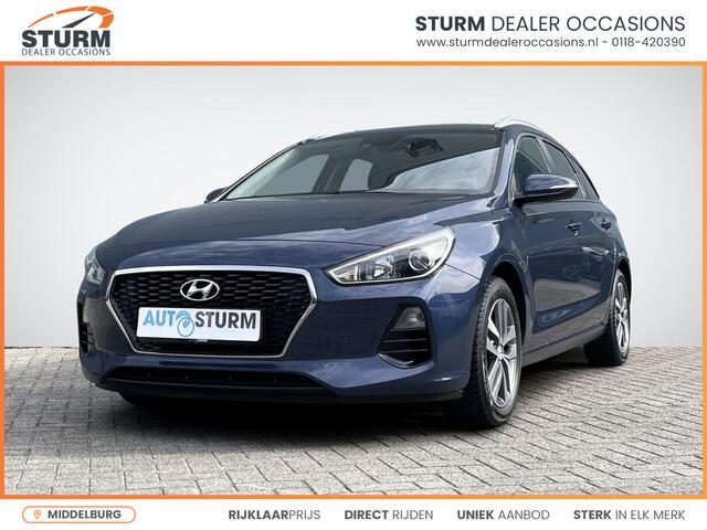 Hyundai I 30 Wagon 1.0 T-GDI i-Motion | Airconditioning | LM Velgen | Cruise Control | Park. Sensor | Radio-MP3 Speler | Rijklaarprijs!