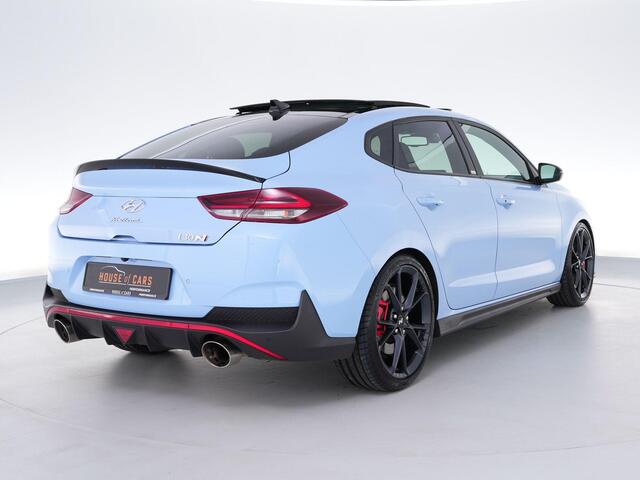 Hyundai I 30 N2 Performance 2.0 275pk AUTOMAAT |dealer onderhouden|piper cross airintake|Eibach verlagingsveren|schaalstoelen|panoramadak|N-modus|Apple Carplay|stoelverwarming|parkeercamera|19" lichtmetalen velgen|