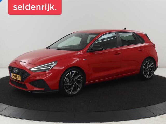 Hyundai I 30 1.5 T-GDi MHEV N Line | Leder/alcantara | Memory | Adaptive cruise | Dodehoek detectie | Stoelverwarming | Navigatie | Carplay | Climate control | Camera | Park assist