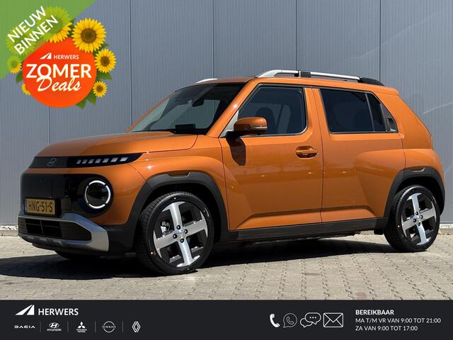 Hyundai INSTER Evolve Sky Plus 49 kWh / Airco/ Cruise control / Apple carplay/Android Auto / Automaat / Stoel en Stuurverwarming / Schuif-/kanteldak /