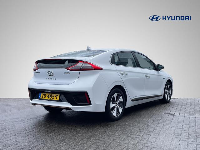 Hyundai IONIQ Premium EV *SUBSIDIE MOGELIJK* | Schuif-/Kanteldak | Leder | Geheugenstoel | Stuur- + Stoelverwarming | Adapt. Cruise Control | Rijklaarprijs!