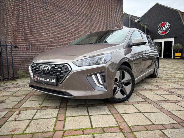 Hyundai IONIQ 1.6 GDI Premium LED LEDER VERBRUIK 1:28 CAMERA KEYLESS ADAP CRUI