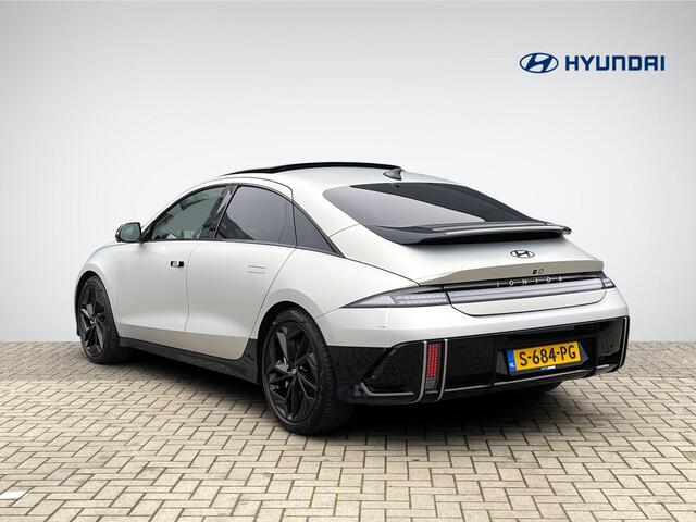 Hyundai IONIQ 6 First Edition AWD 77 kWh 326pk | Panoramadak | Head-Up Display | 360° Camera | BOSE Audio | Adapt. Cruise Control | 20'' Velgen | Rijklaarprijs!