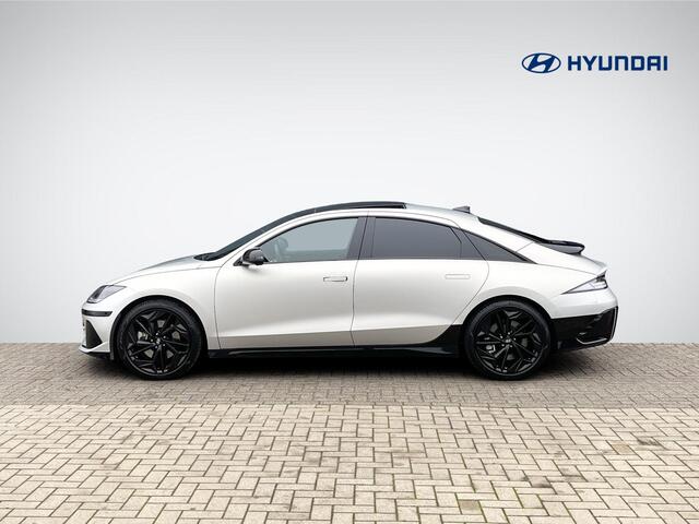 Hyundai IONIQ 6 First Edition AWD 77 kWh 326pk | Panoramadak | Head-Up Display | 360° Camera | BOSE Audio | Adapt. Cruise Control | 20'' Velgen | Rijklaarprijs!