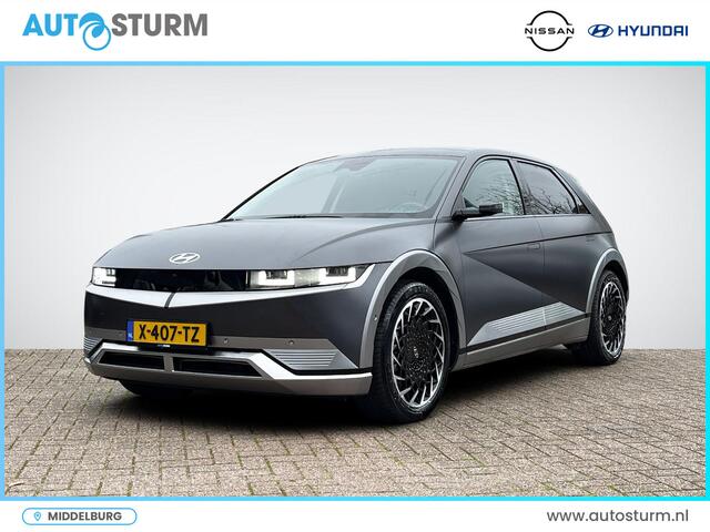 Hyundai IONIQ 5 Lounge AWD 77 kWh Panoramadak + Digitale Buitenspiegels | Matte Lakkleur | 20'' Velgen | BOSE Audio | Vol-Leder | Stuur- + Stoelverwarming | Rijklaarprijs!